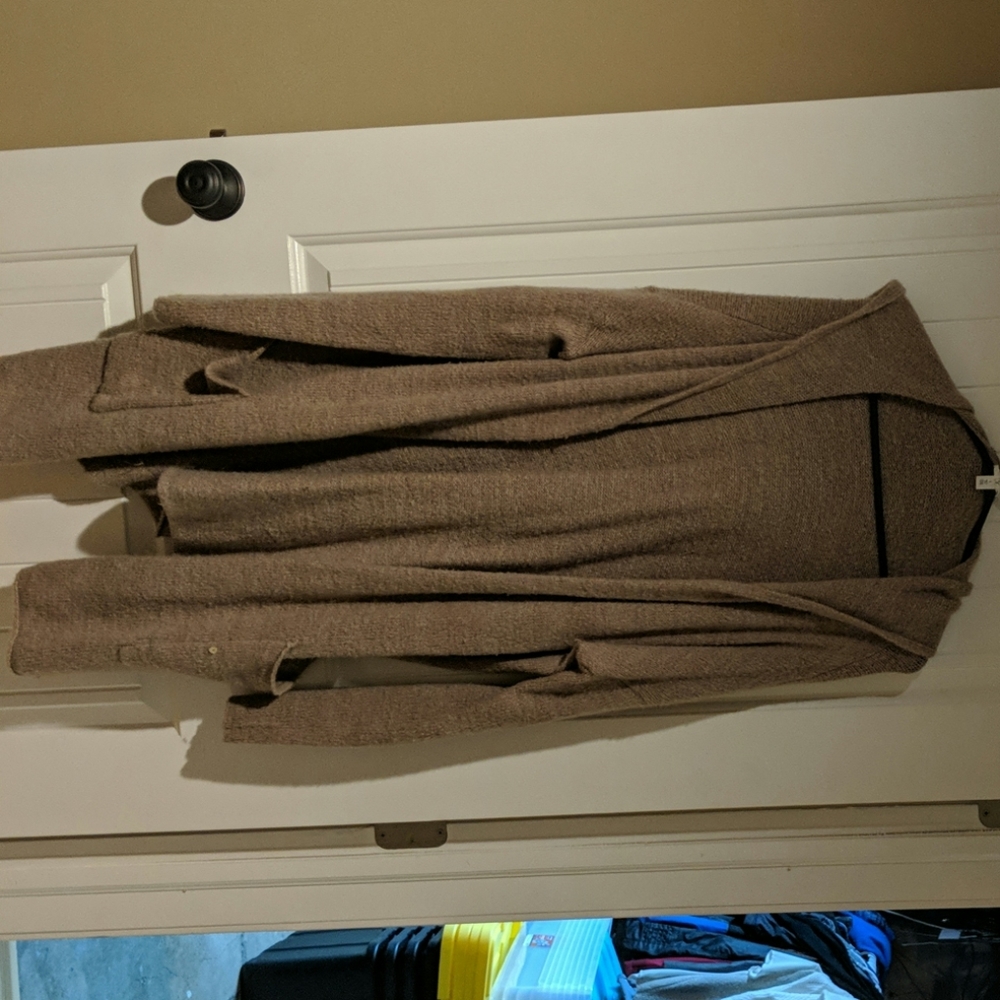 Duster sweater